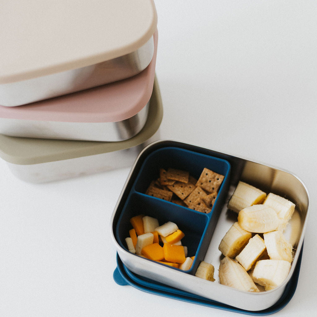 Stainless steel & Silicone Bento box