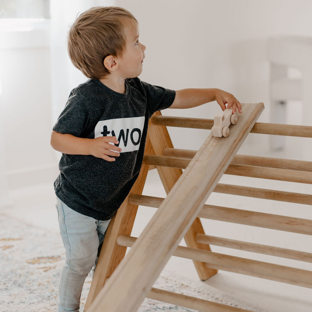 Wooden Cars + Truck + Ramp
