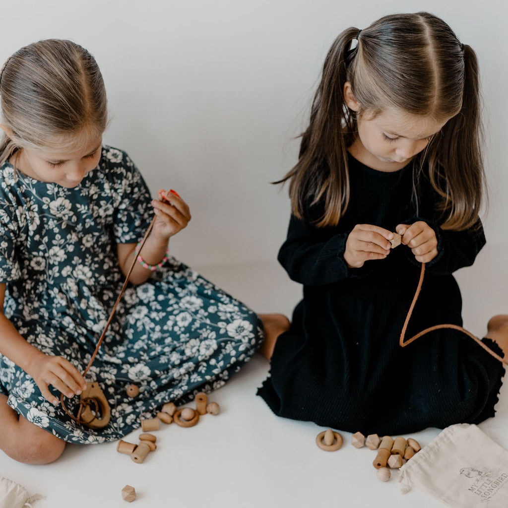 DIY Lacing Kit /Wood and Leather Lacing Kit