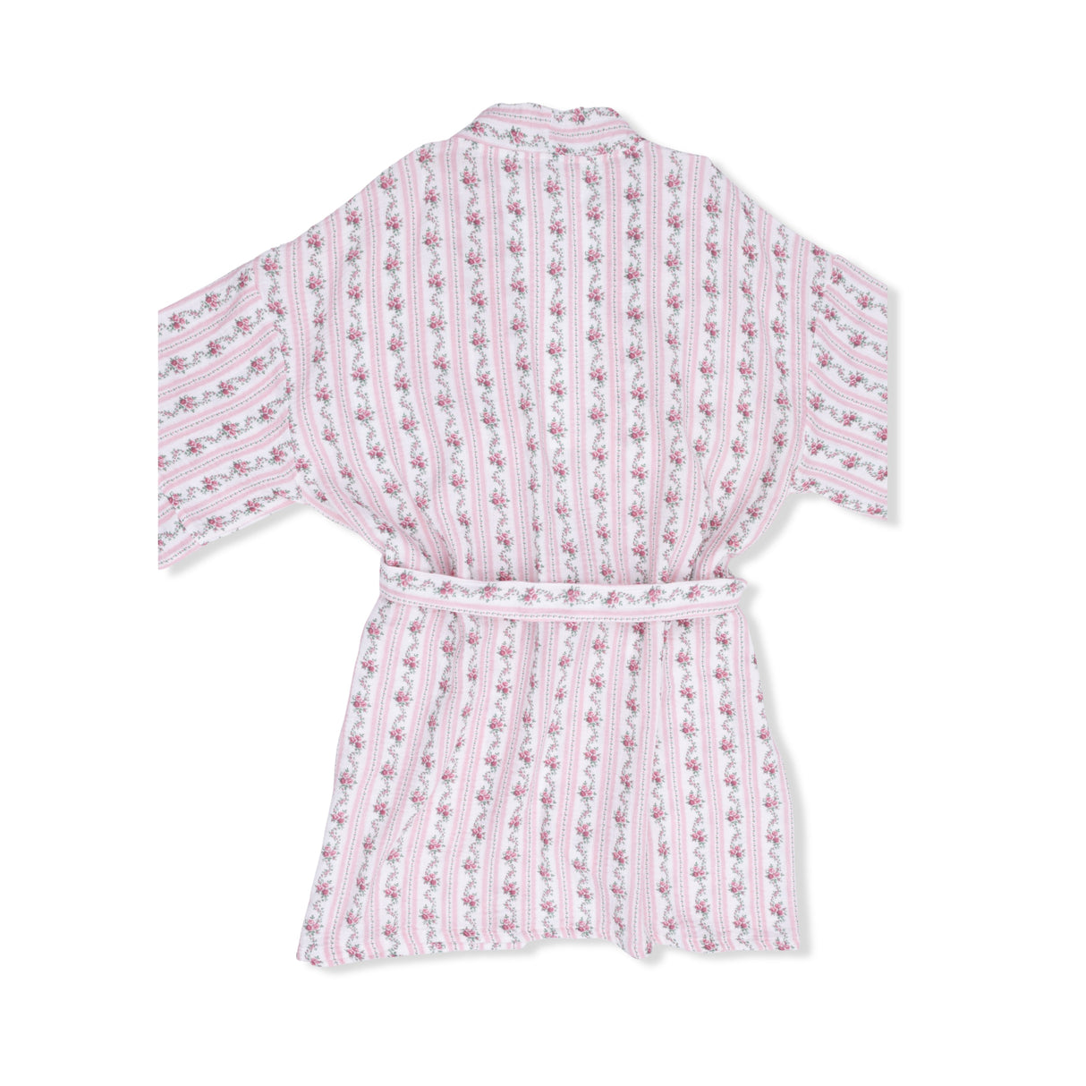 Winding Roses Stripe - Adult Kimono Robe