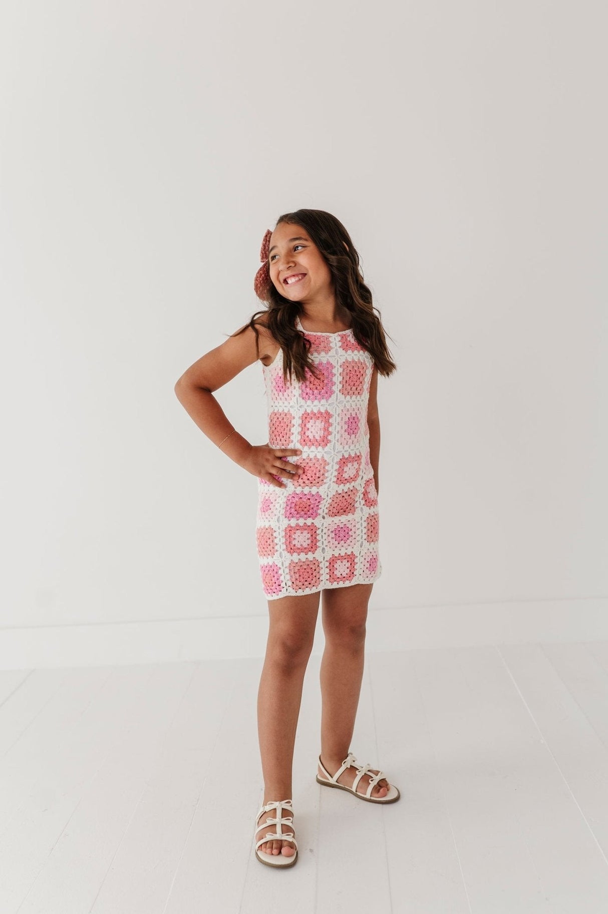 Fitted Crochet Dress