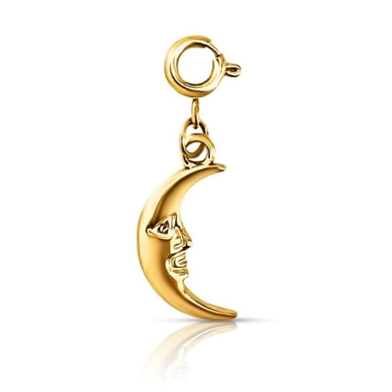 Luna Crescent Moon Charm - HoneyBug