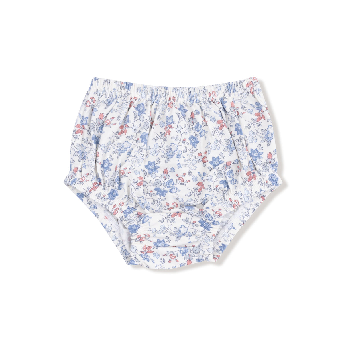 Simple Long Sleeve Peter Pan Collar Dress + Diaper Cover - HoneyBug