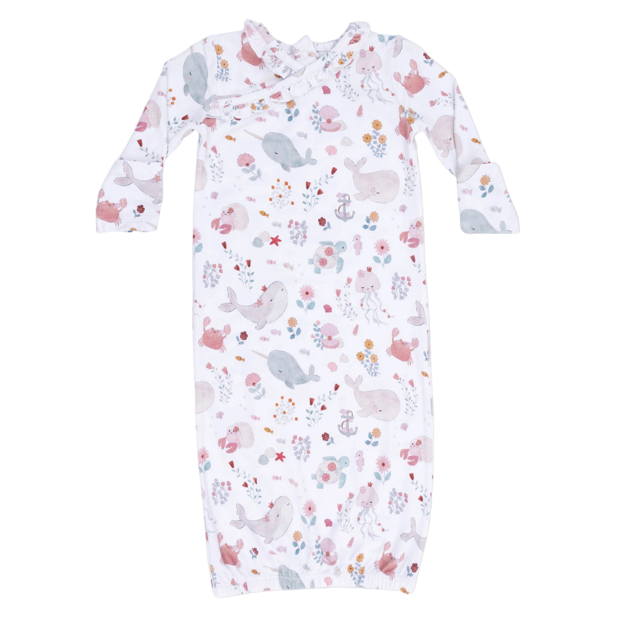 Garden Sea Creatures - Kimono Gown