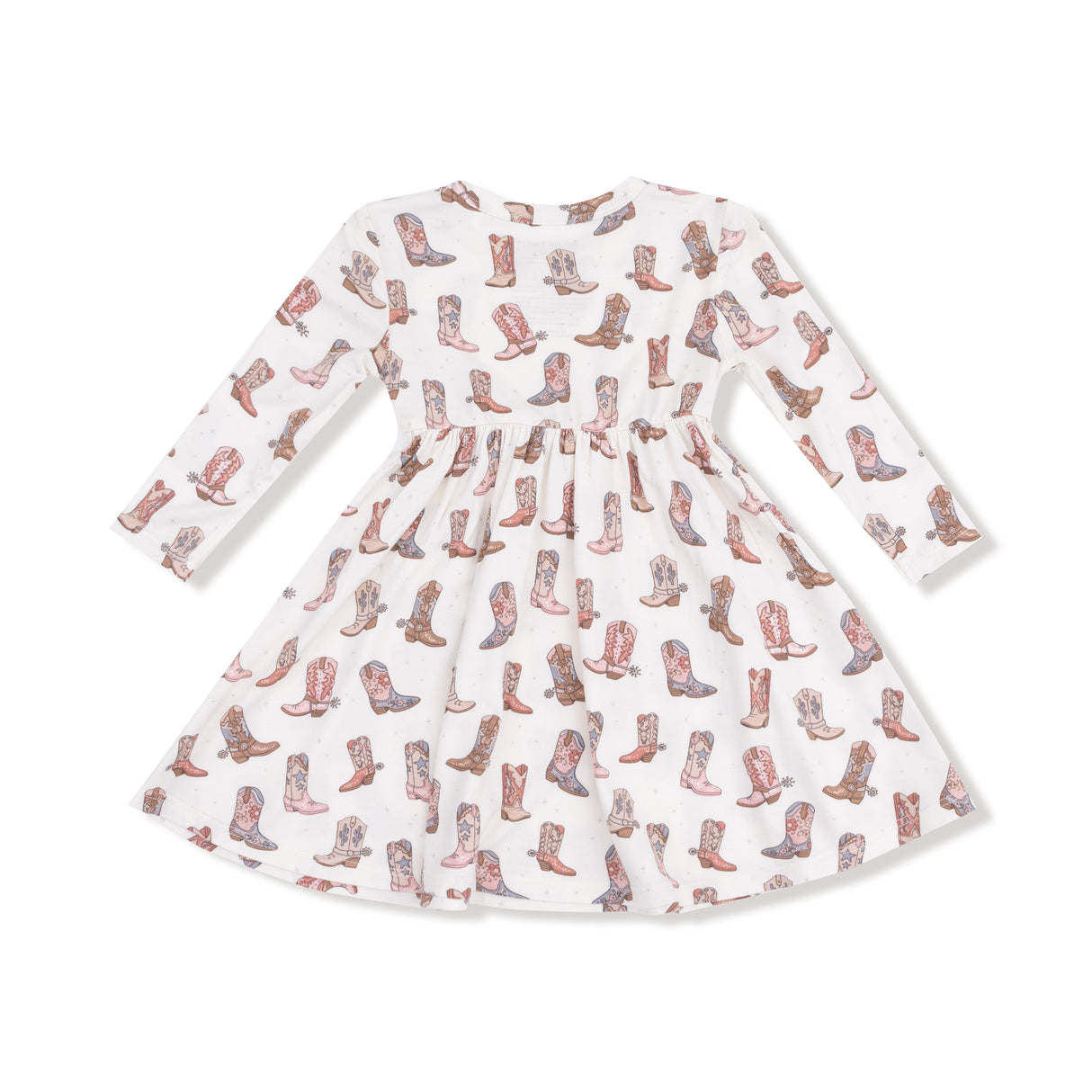 Twirly Long Sleeve Dress - HoneyBug