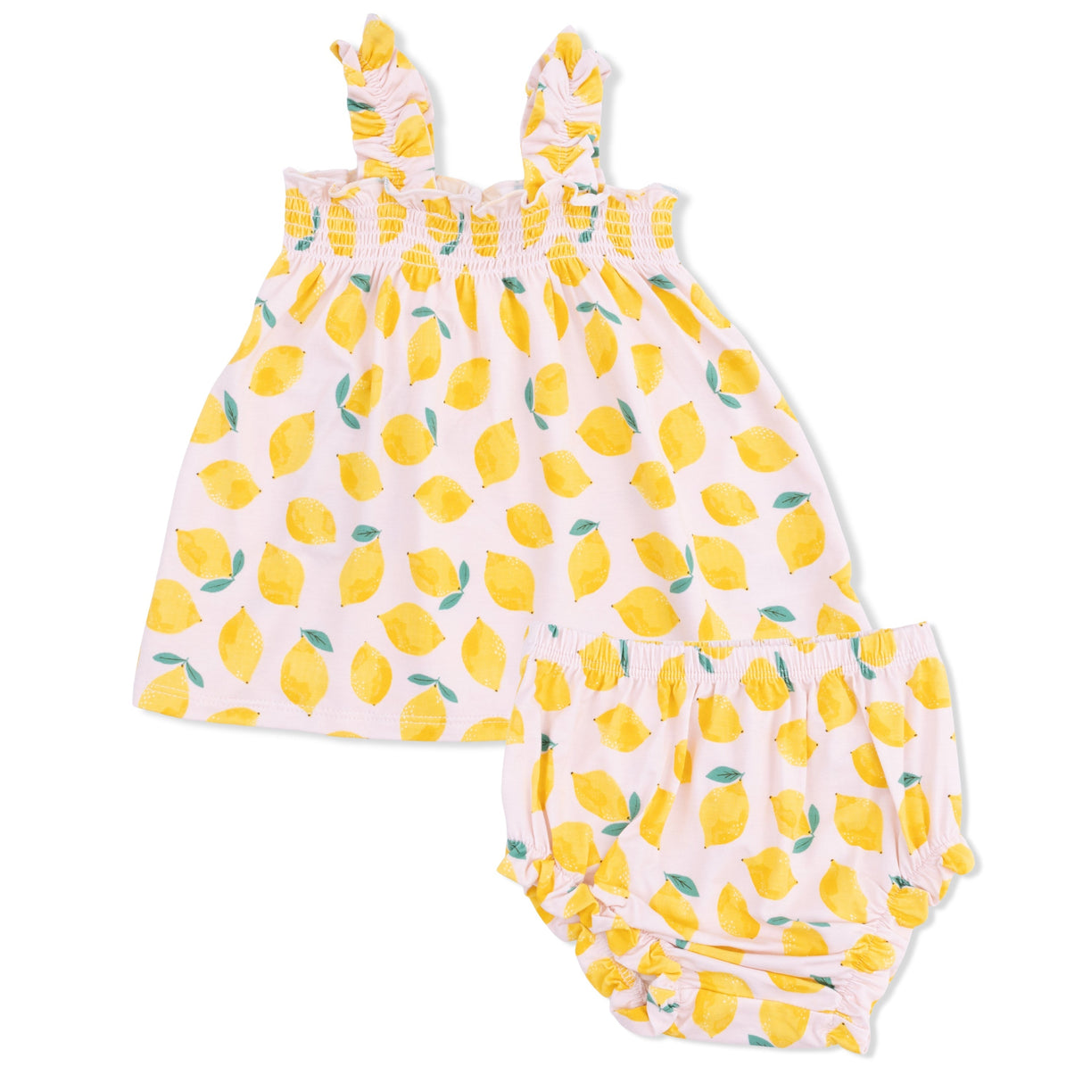 Sunny Lemons - Ruffly Strap Top and Bloomer