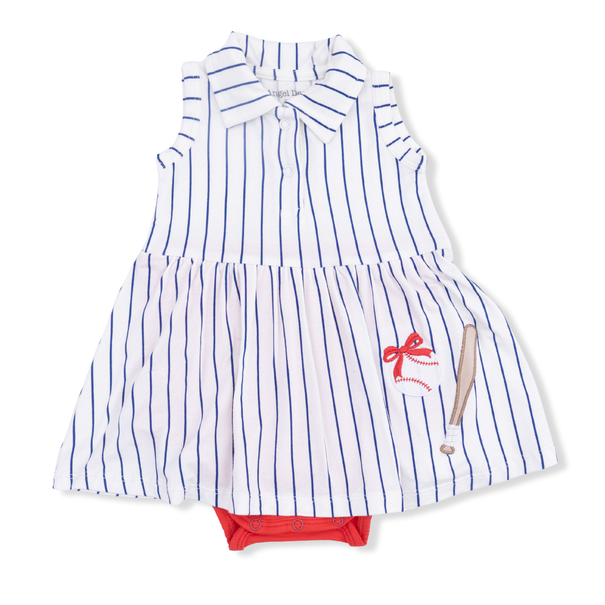 Baseball Stripe - Polo Tennis Dress