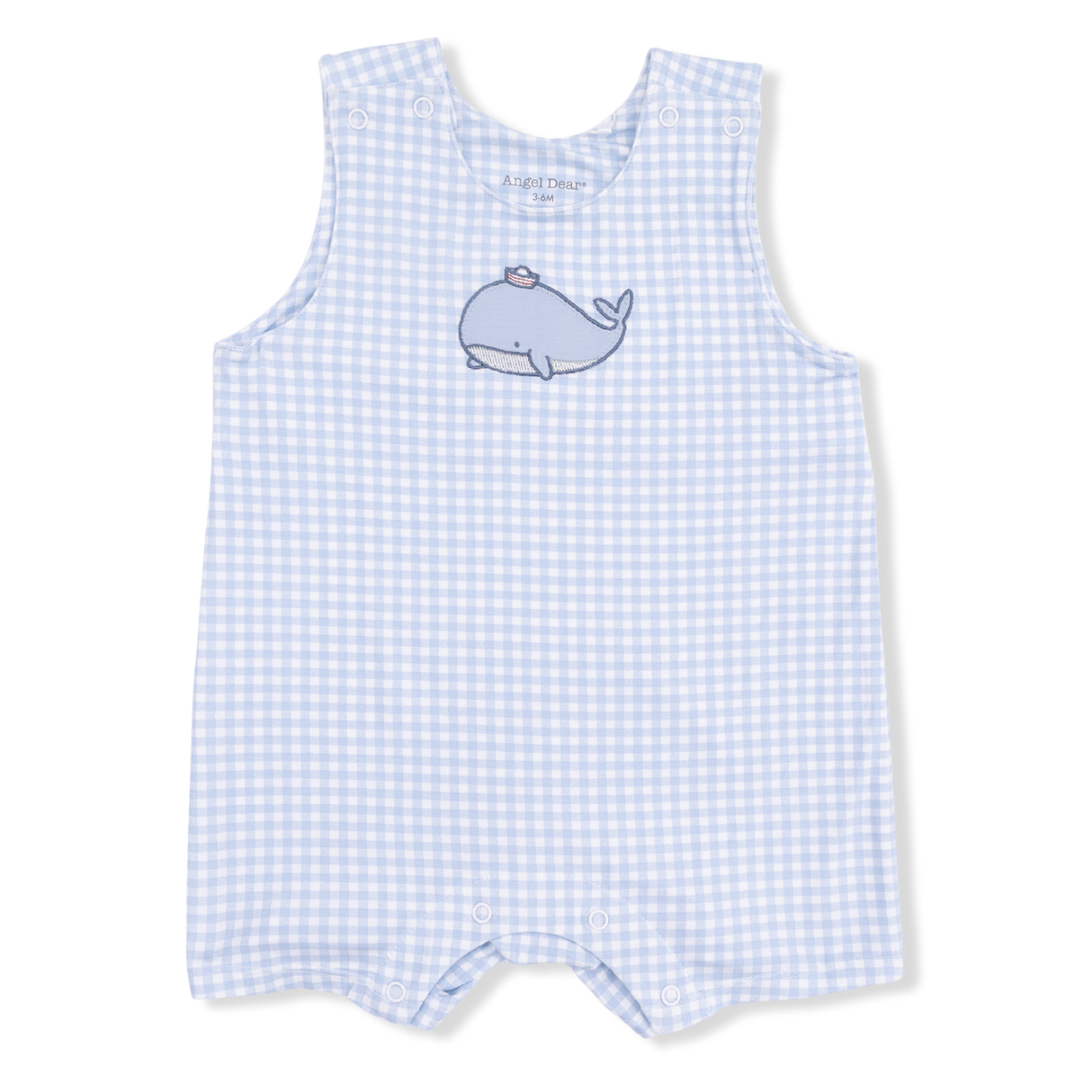Bubbly Sailor Whales Blue - Sleeveless Jon Jon