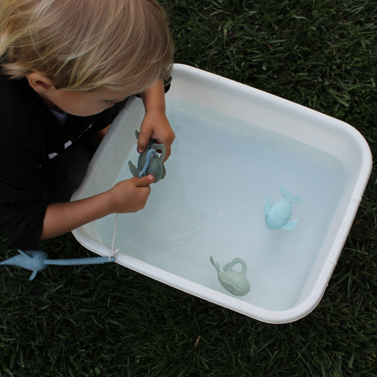 Silicone Fishing Set