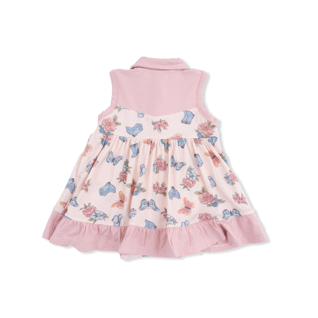 Country Girl Boots - Cowboy Bodysuit Dress