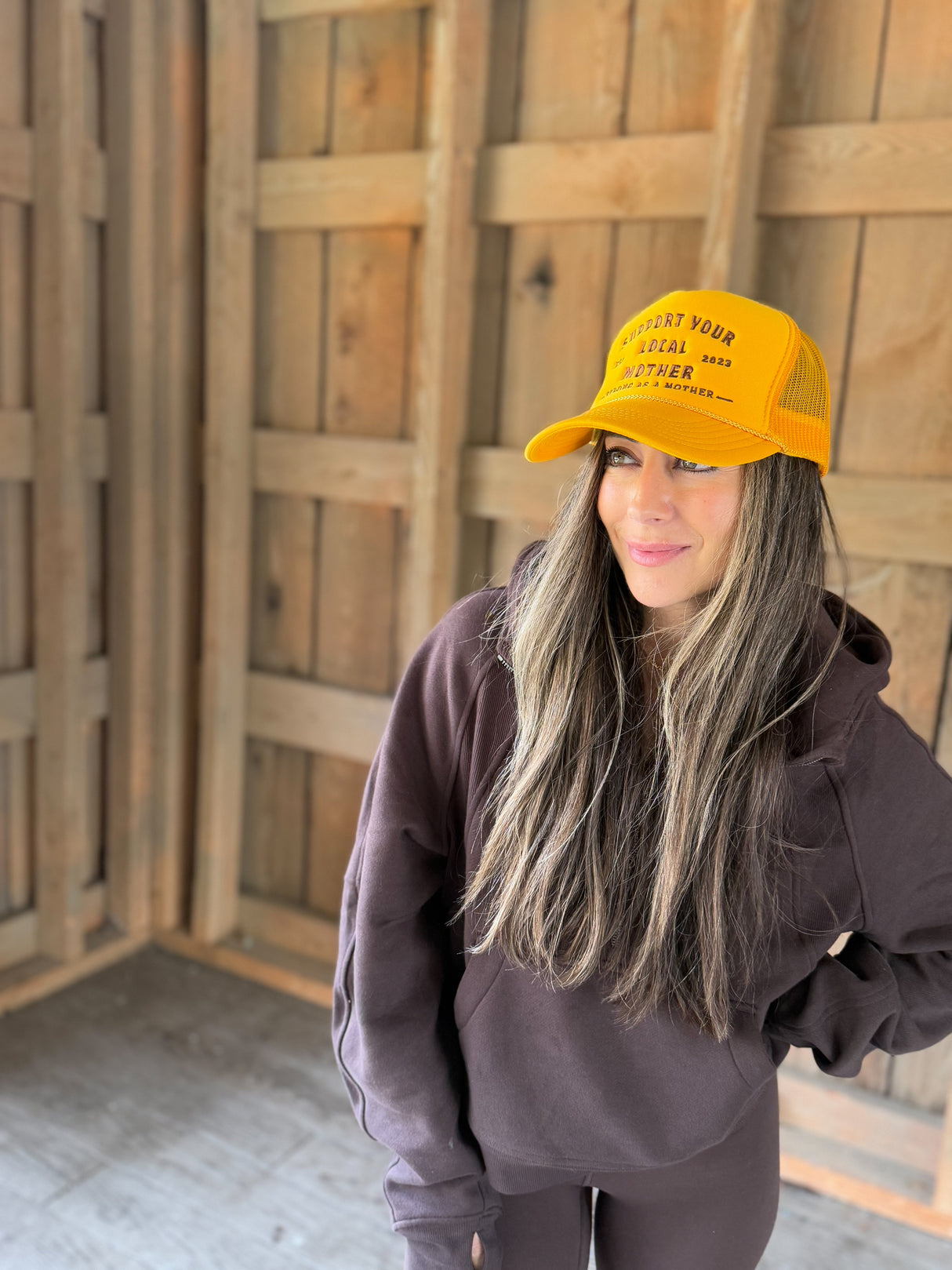 Support Your Local Mother - Yellow - HoneyBug