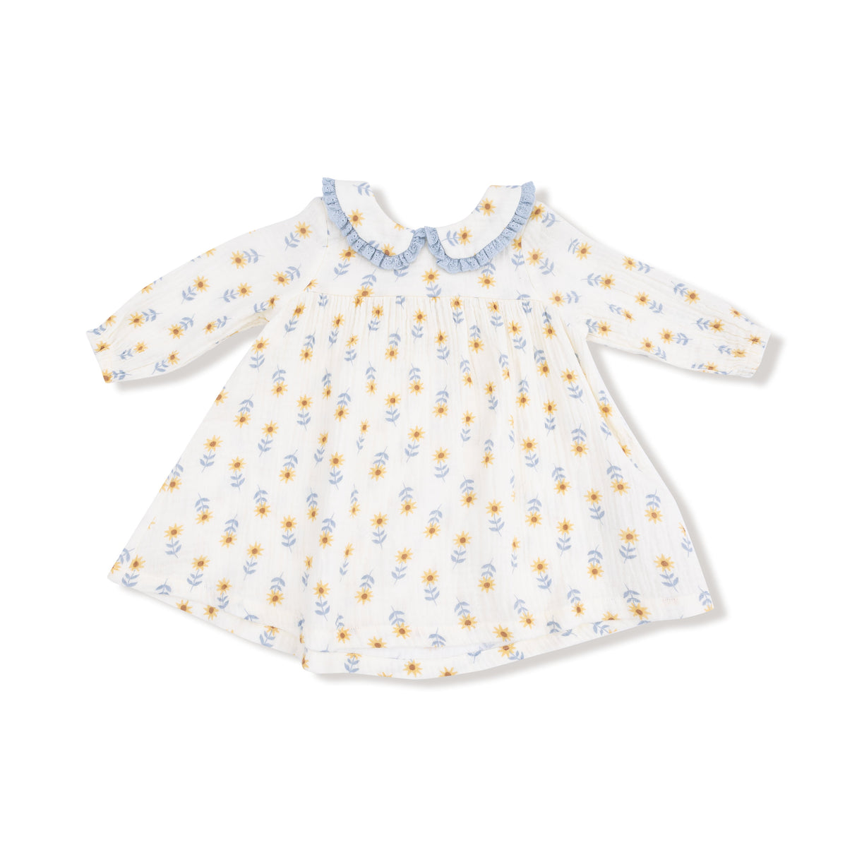 Peter Pan Collar Dress and Leggings - HoneyBug