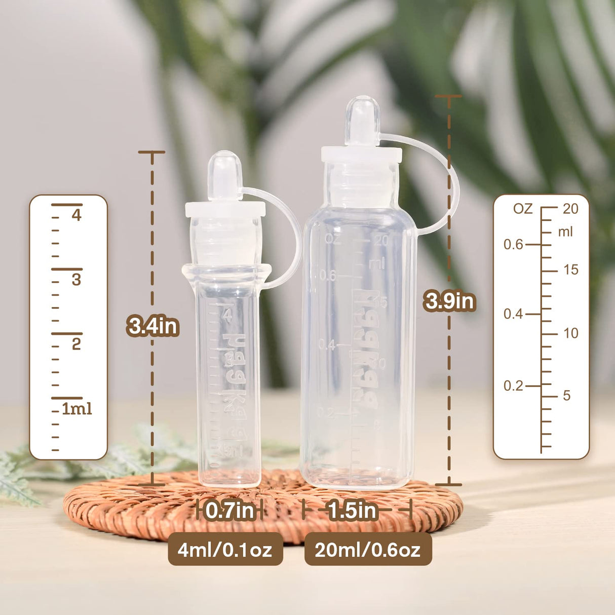 Haakaa Silicone Colostrum Collectors 20 ml, 2 PK (Pre-Sterilized) - HoneyBug