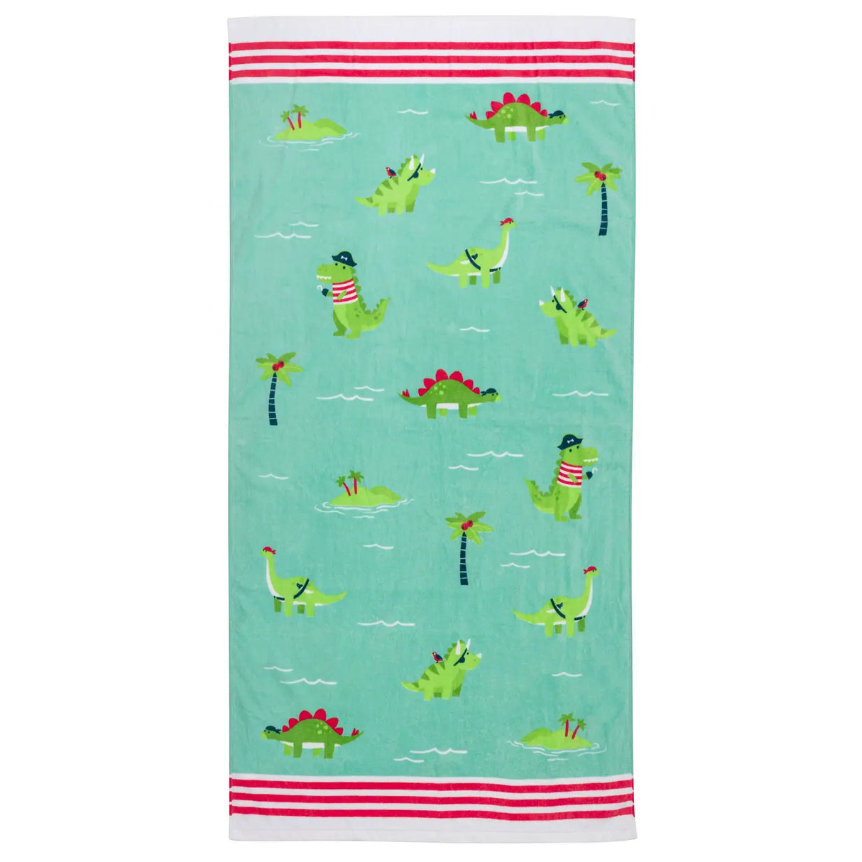 Beach and Bath Towel - Dino - HoneyBug