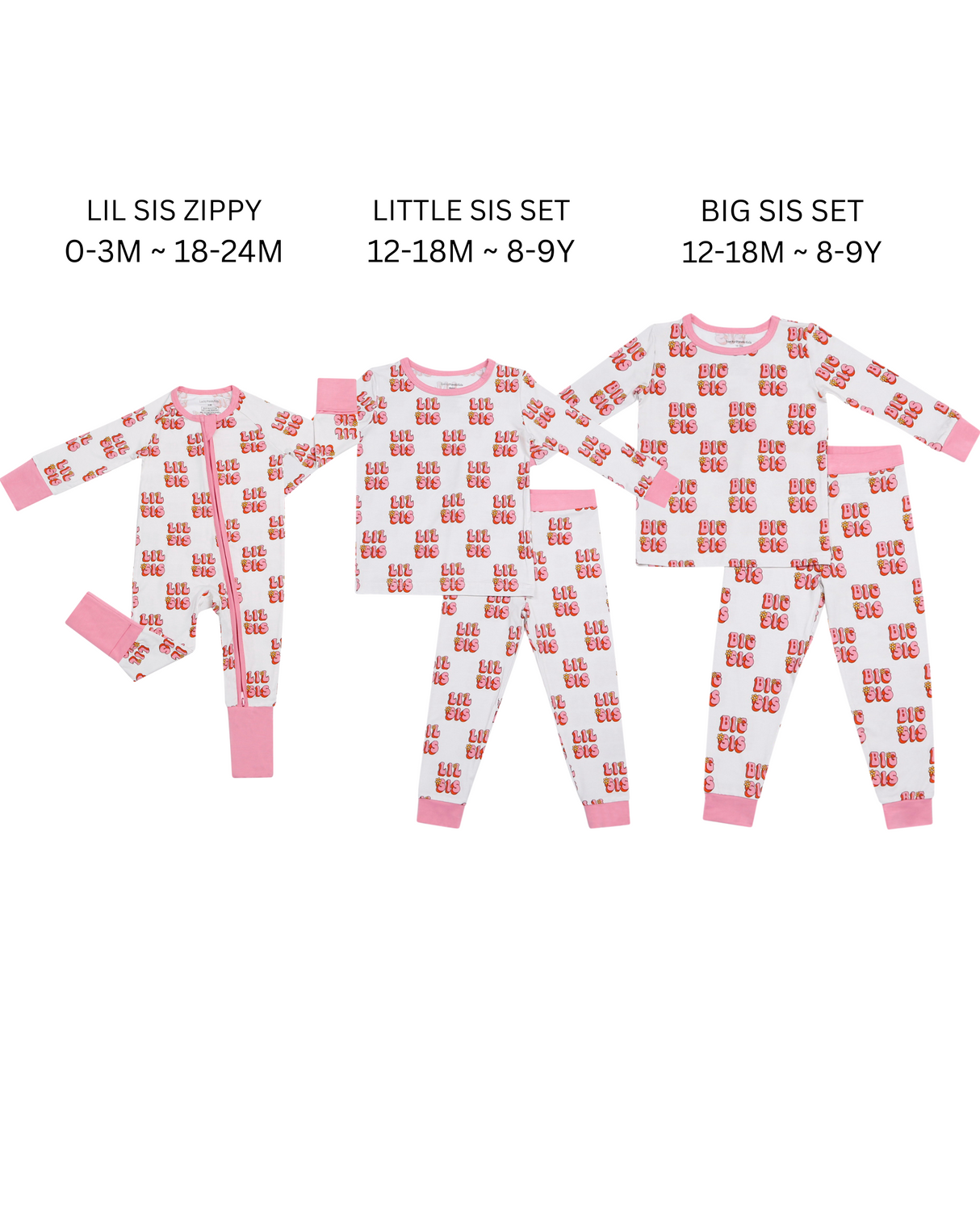 Bamboo Zip Romper | Lil Sis - HoneyBug