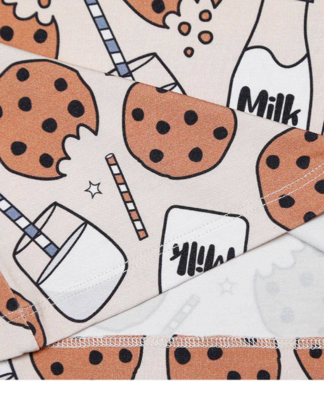 Bamboo Two Piece Set | Milk & Cookies - HoneyBug