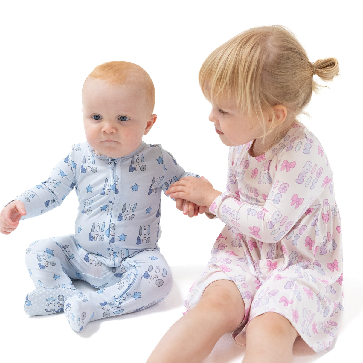 Twirly Long Sleeve Dress - Big Sis - HoneyBug