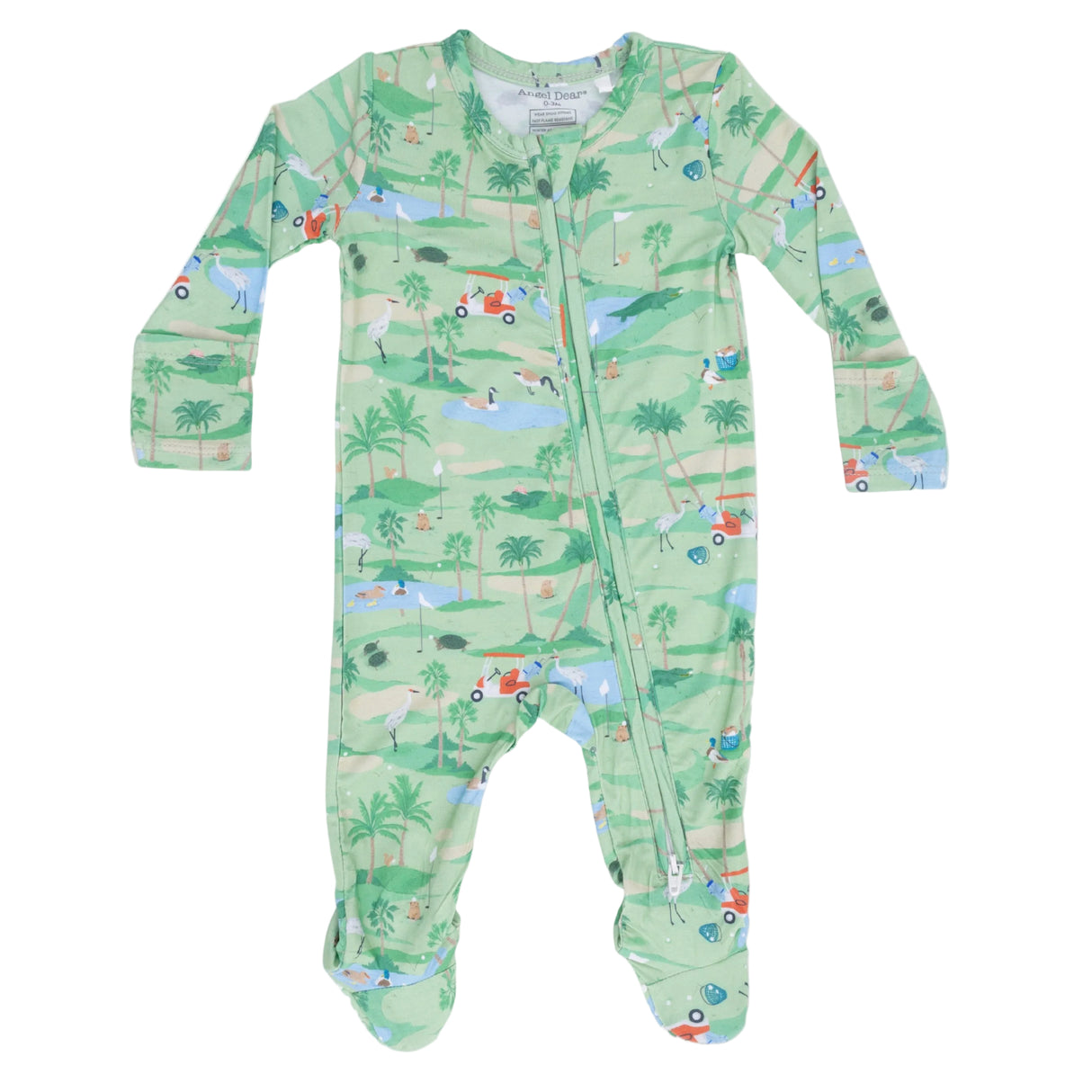 Golf Oasis Animals - 2 Way Zipper Footie
