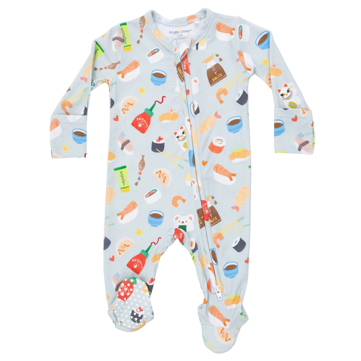 Sushi - 2 Way Zipper Footie