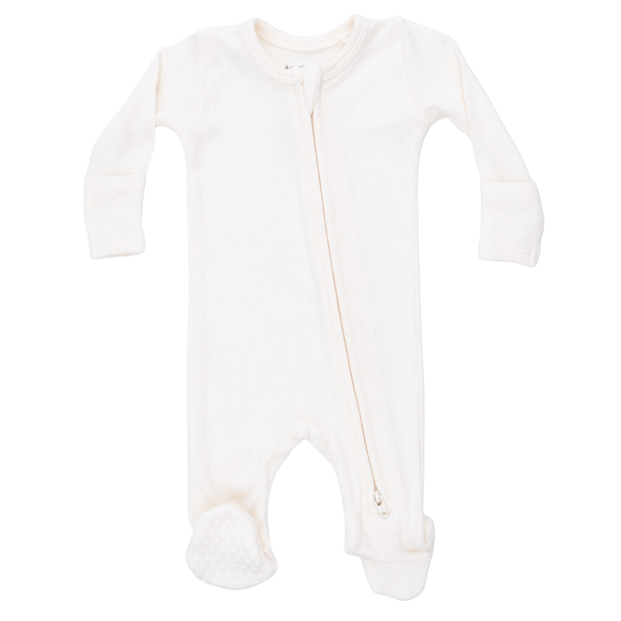 Solid Sugar Swizzle - 2 Way Zipper Footie