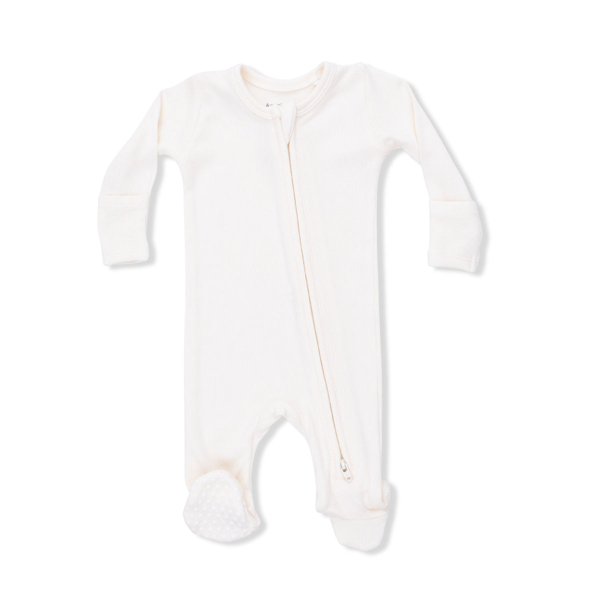 Solid Sugar Swizzle - 2 Way Zipper Footie