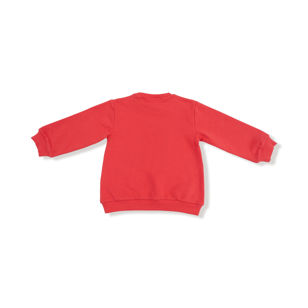 Puffy Long Sleeve Oversized Sweatshirt + Flared Pant - Candy Canes - HoneyBug