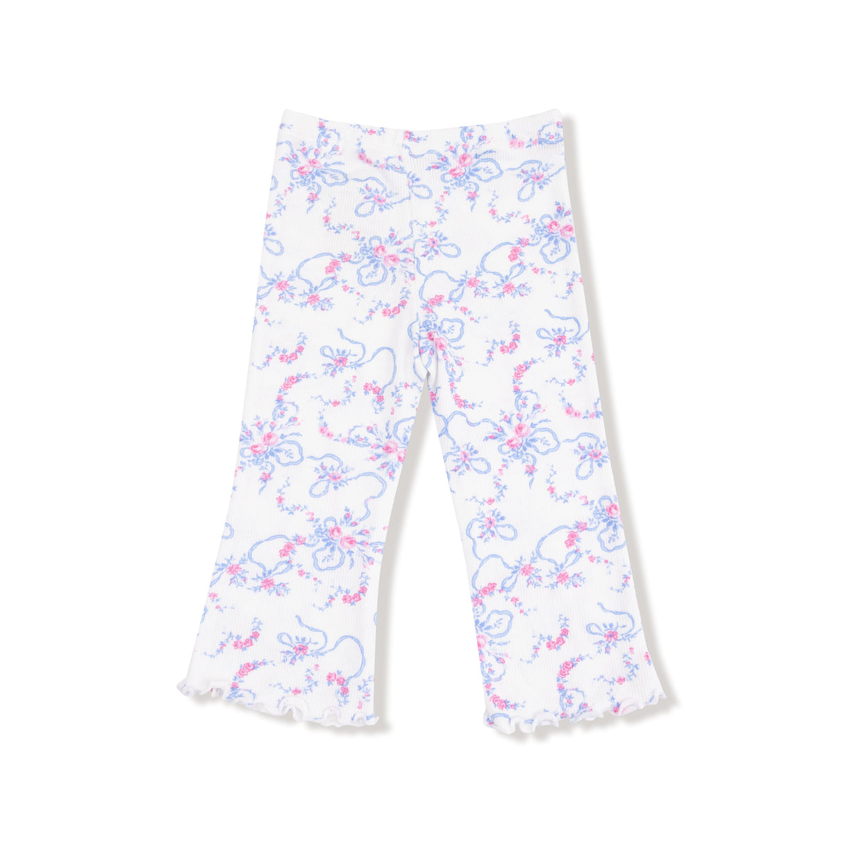 Ruffle Shoulder Shirt and Flare Pant - HoneyBug