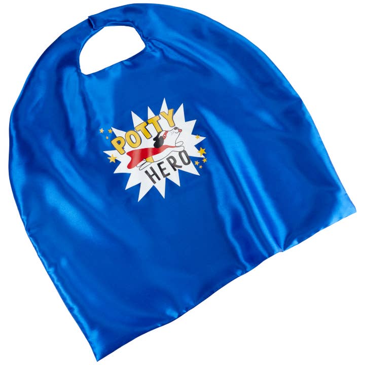 Potty Hero Cape & Diy Cuffs/Mask - HoneyBug