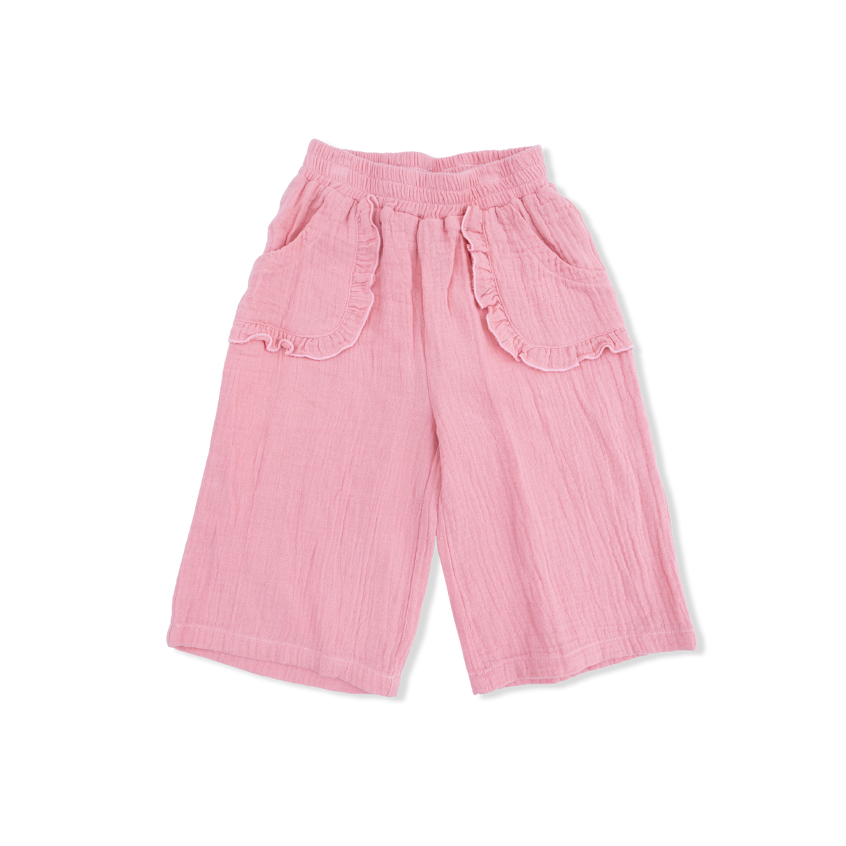 Striped Golf - Peplum Tank with Wide Leg Pant