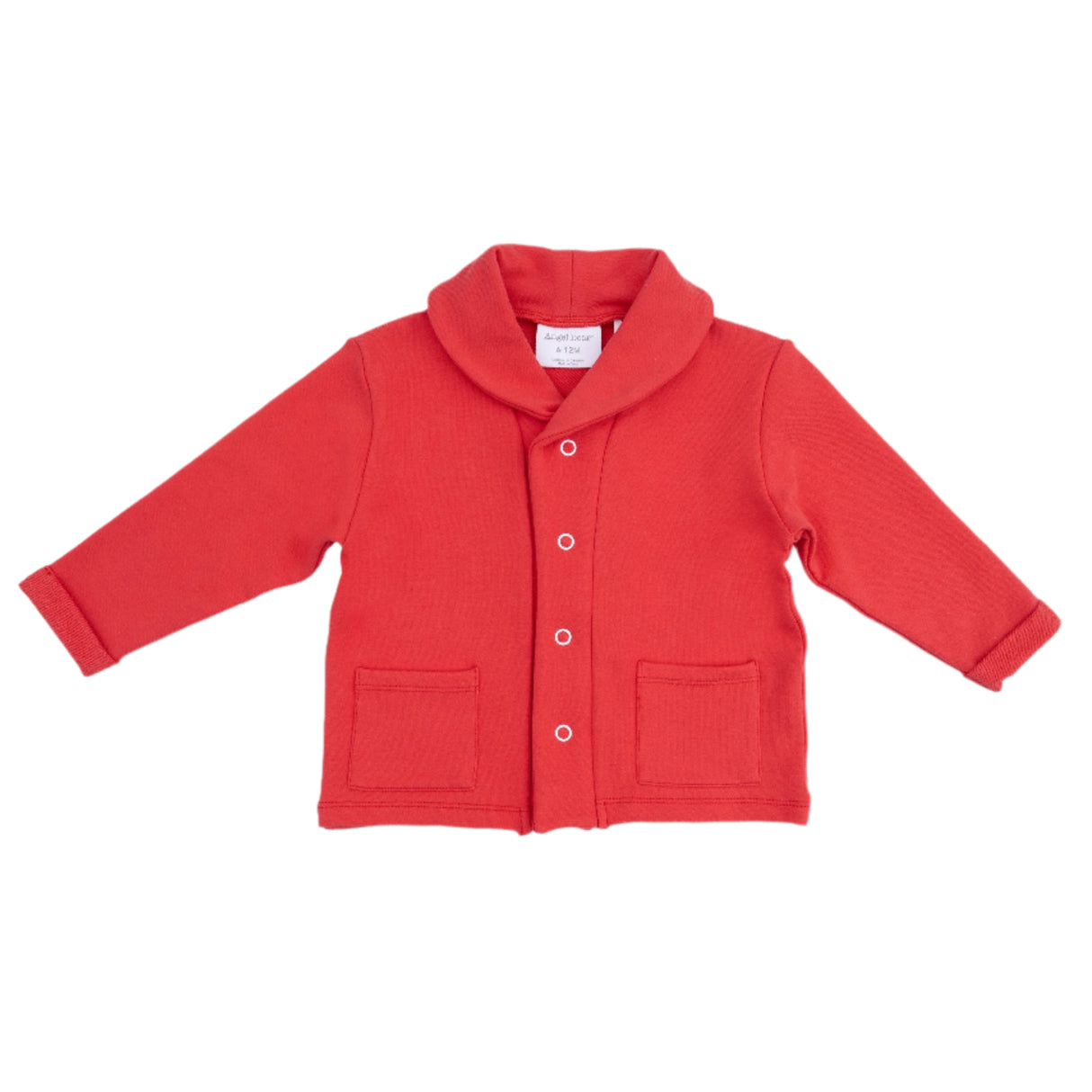 Shawl Neck Jacket - Varsity Red - HoneyBug