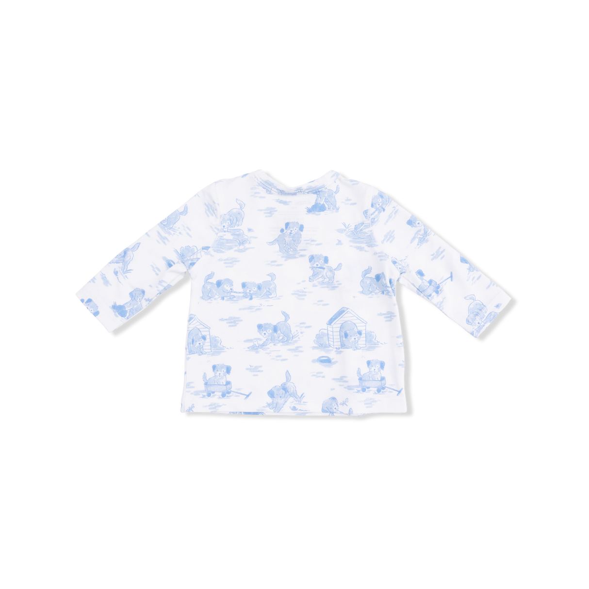 Puppy Toile Blue - Take Me Home Set with Convertible Pant