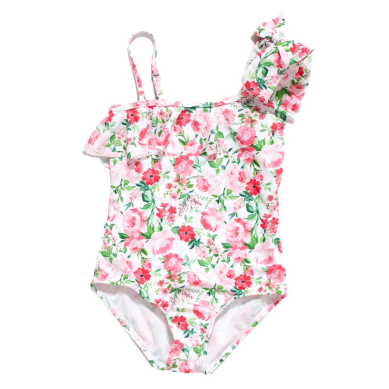 Coral Paradise One Piece Swimsuit Presale - HoneyBug