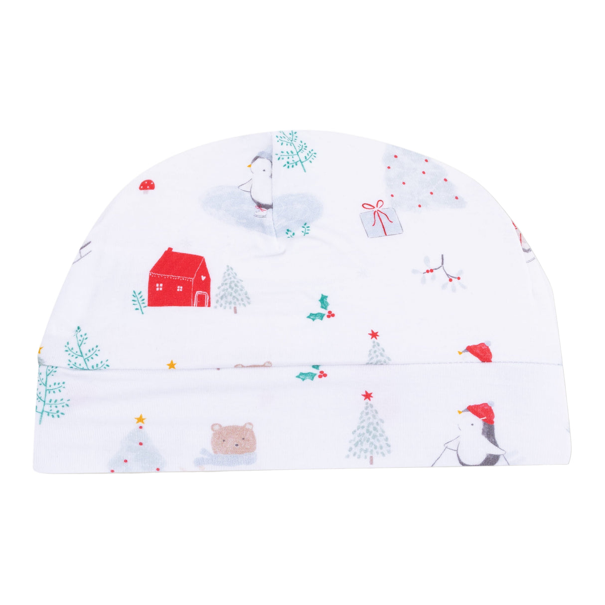 Beanie Hat - Santa Ski Friends - HoneyBug