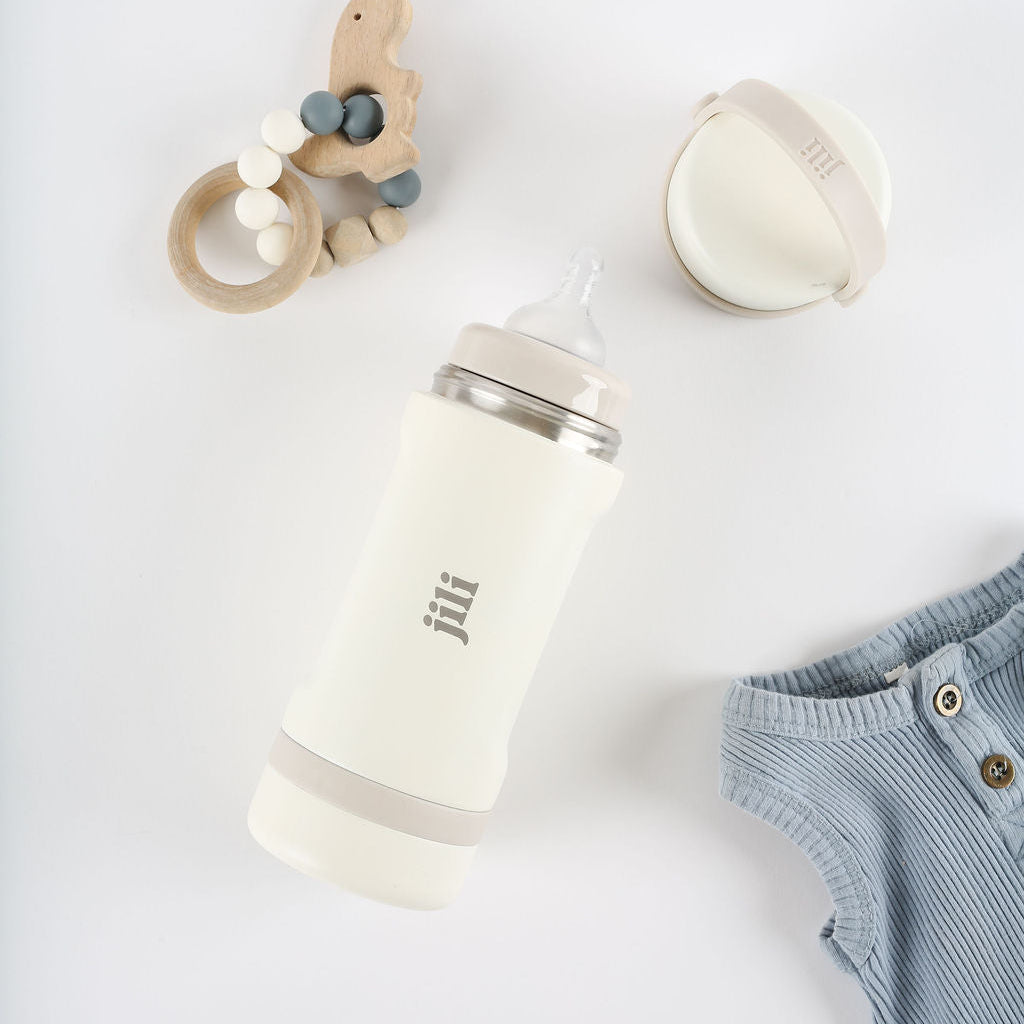 All-In-One Baby Bottle - Almond - HoneyBug