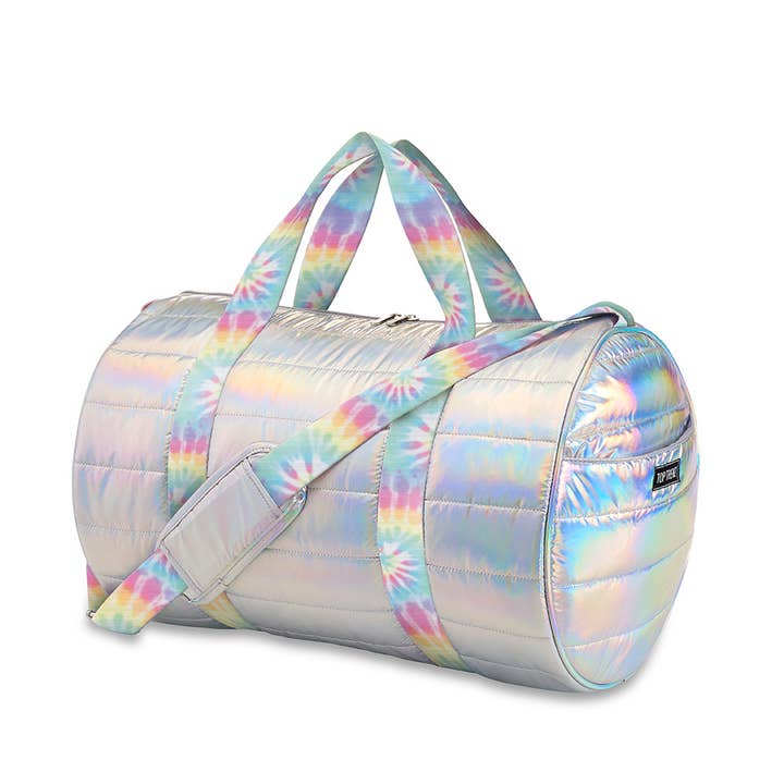Puffer Duffle Bag - Tie Dye Pastel - HoneyBug