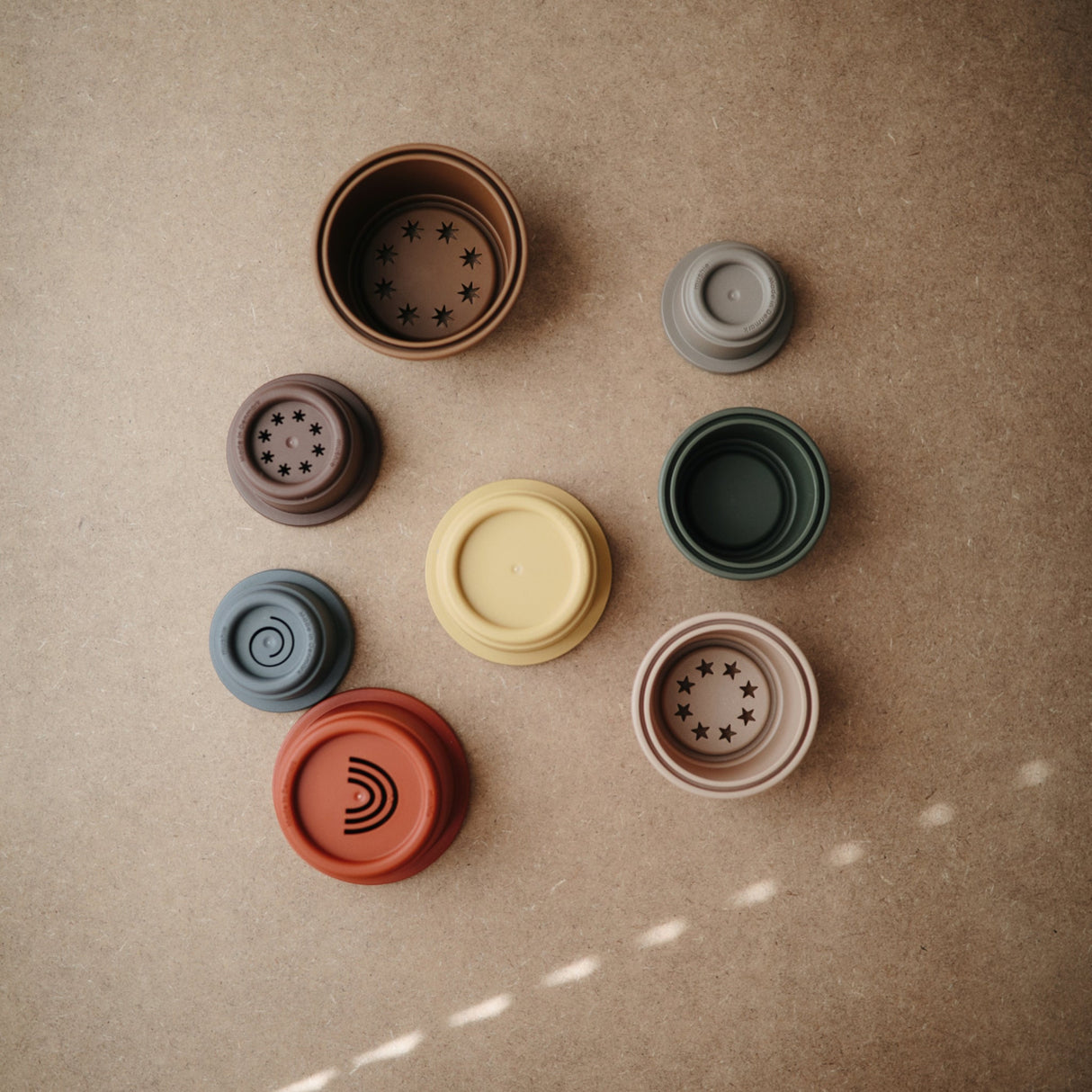 Stacking Cups Toy - Forest - HoneyBug