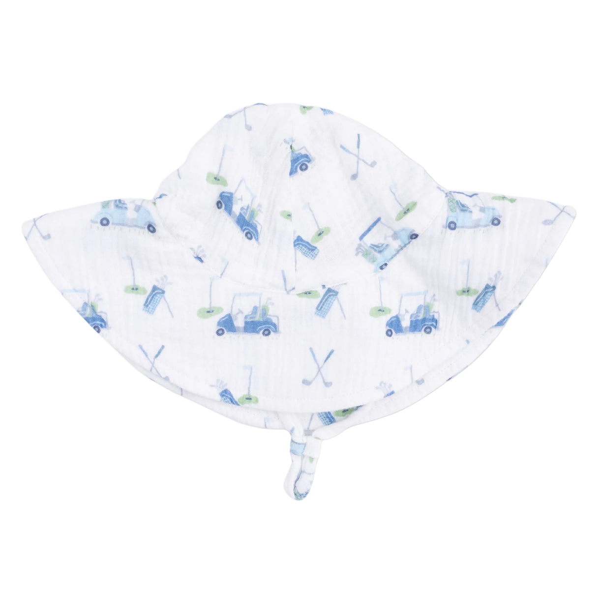 Baby Golf Carts Blue - Wide Brim Sun Hat