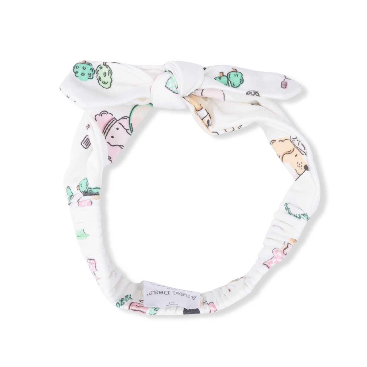 Country Club Dogs Pink - Knot Headband