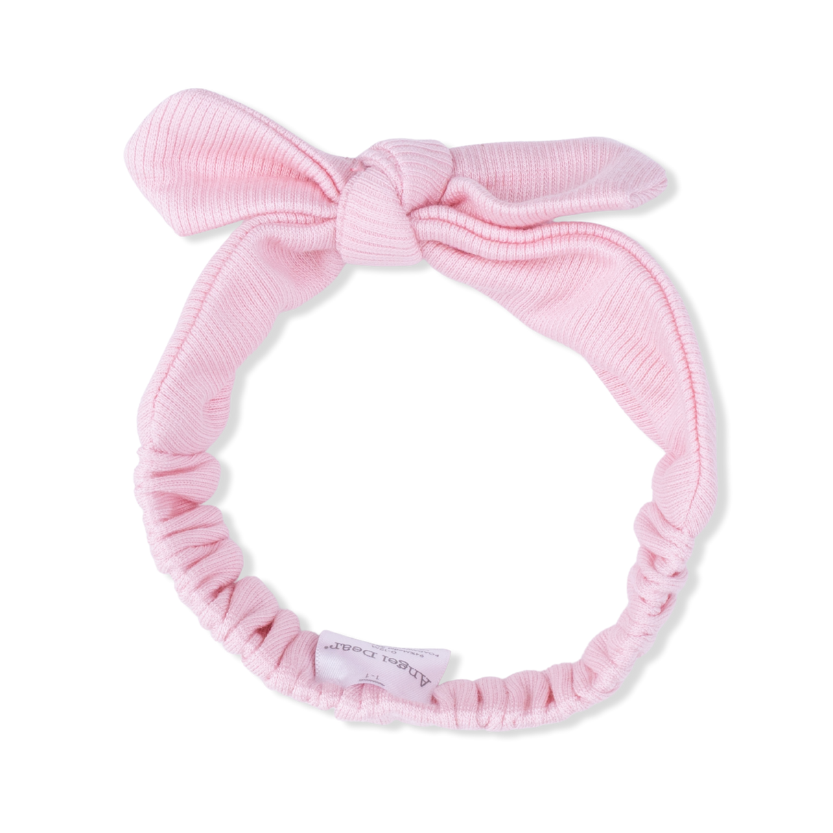 Solid Romance Rose Rib - Knot Headband