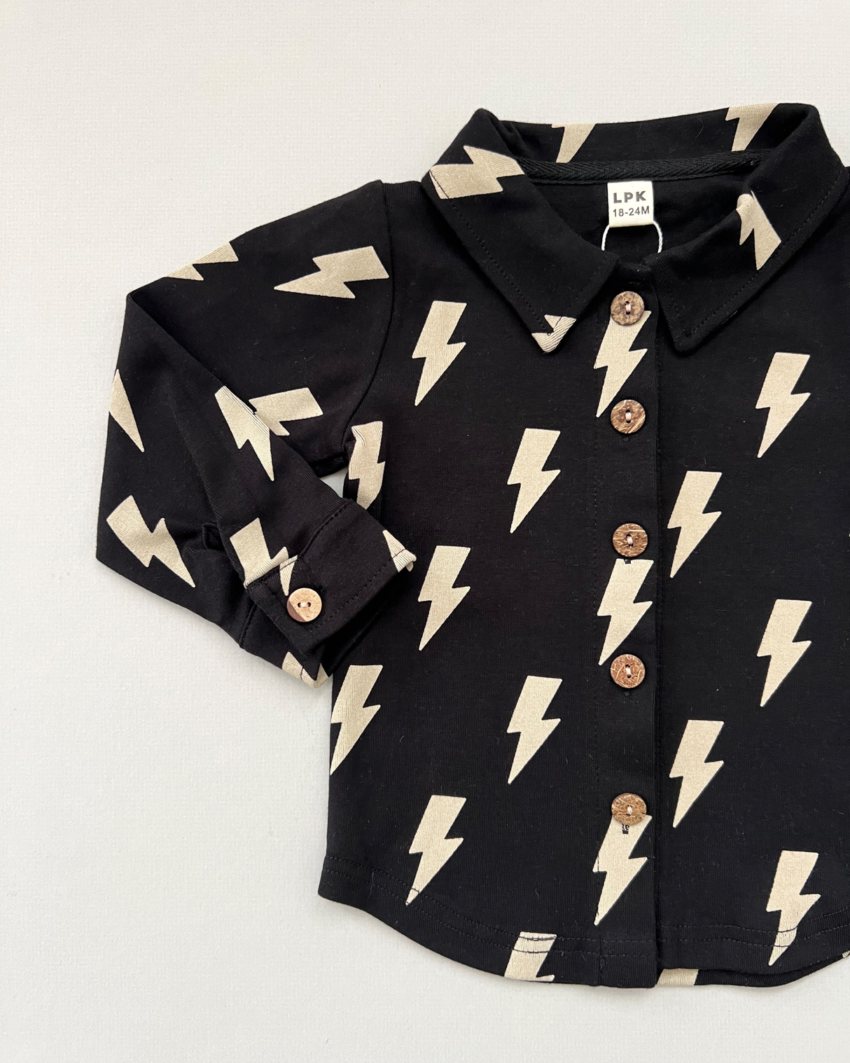 Shacket | Black Bolts - HoneyBug