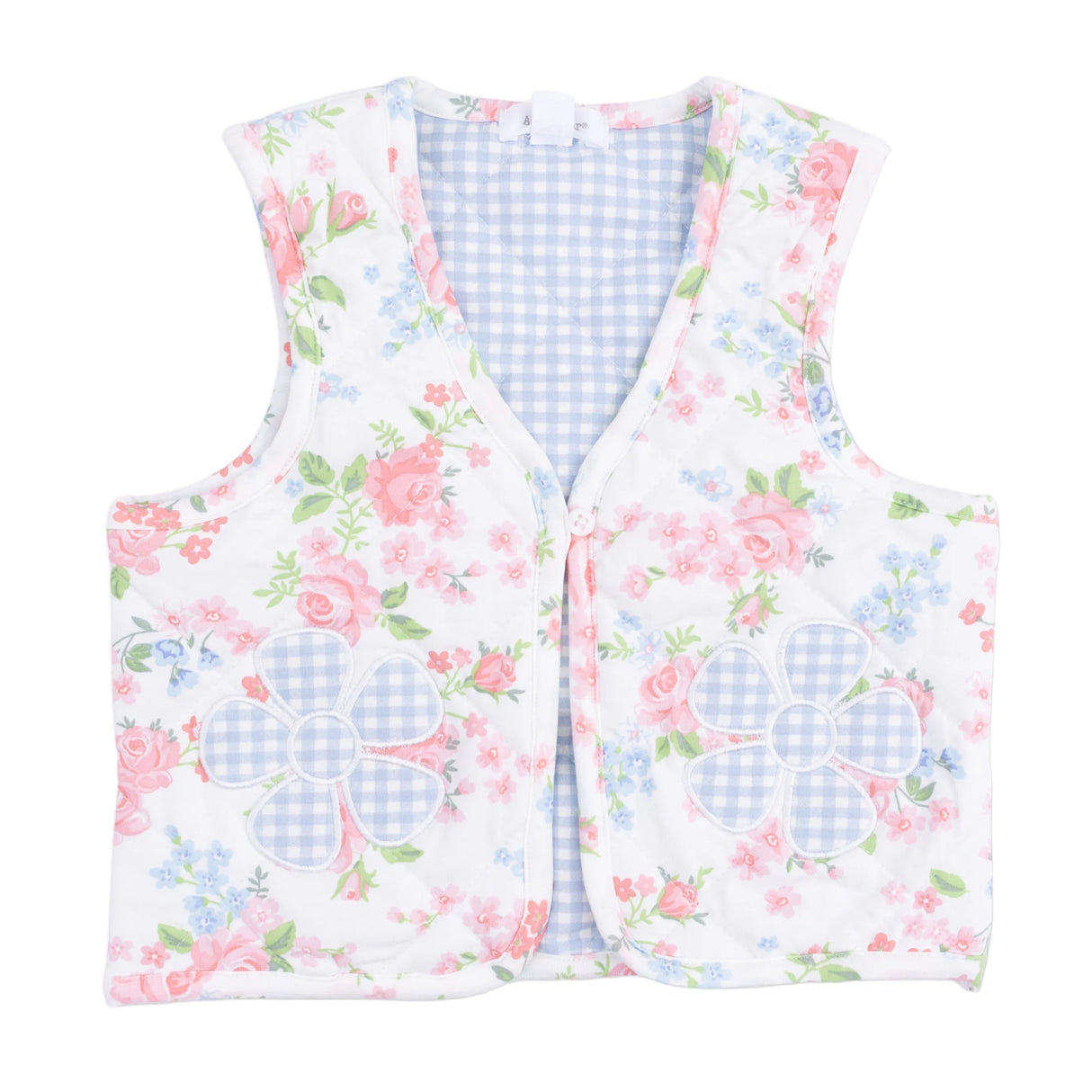 Cute Little Roses - Quilted Vest