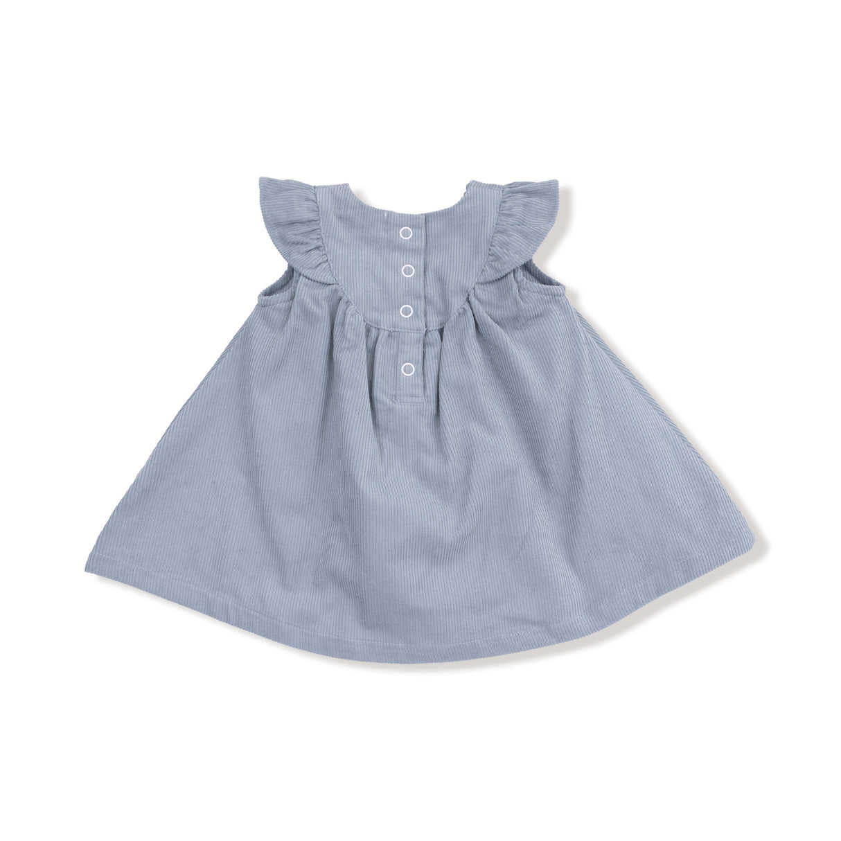 Scoop Yoke with Ruffle Dress + Bloomer - HoneyBug
