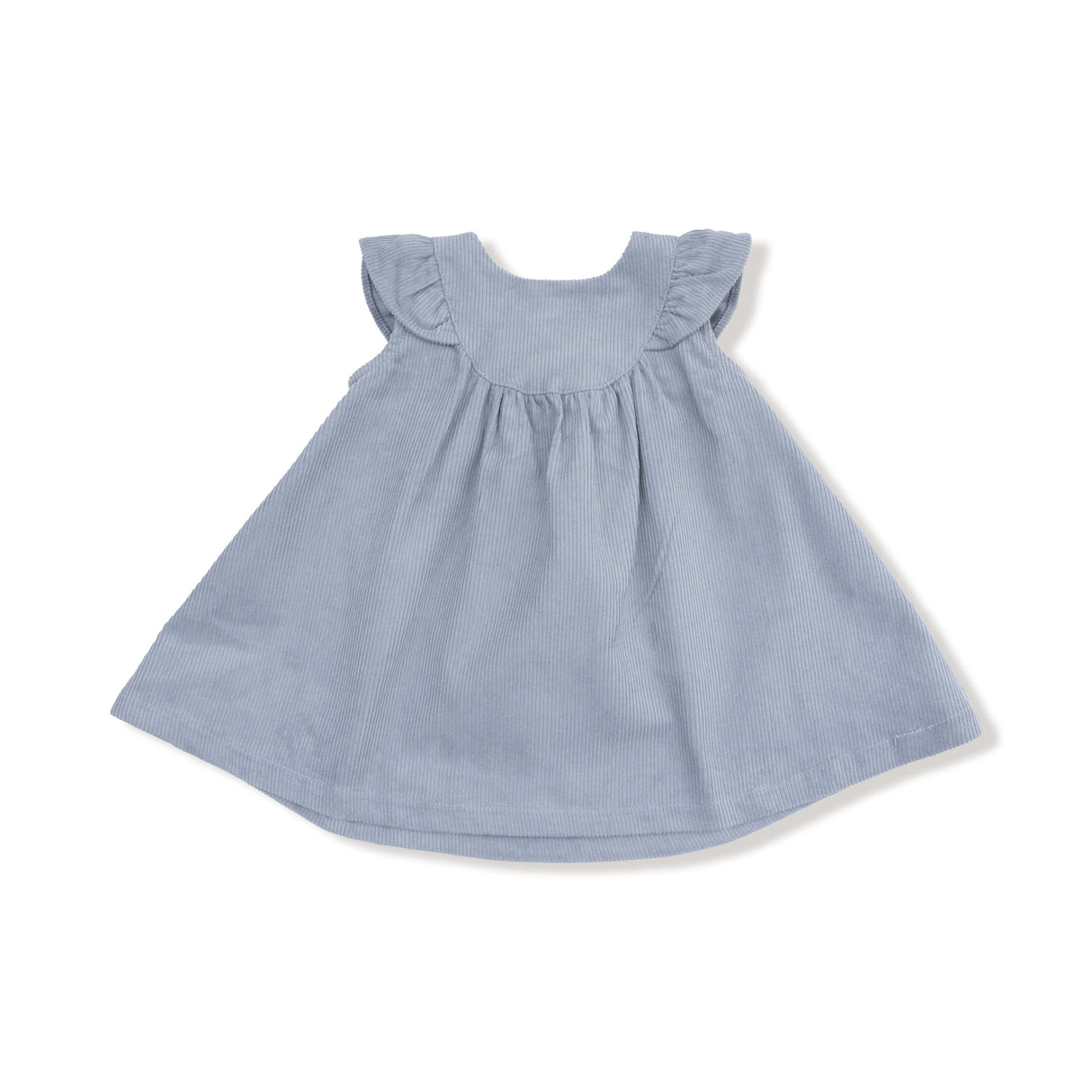 Scoop Yoke with Ruffle Dress + Bloomer - HoneyBug