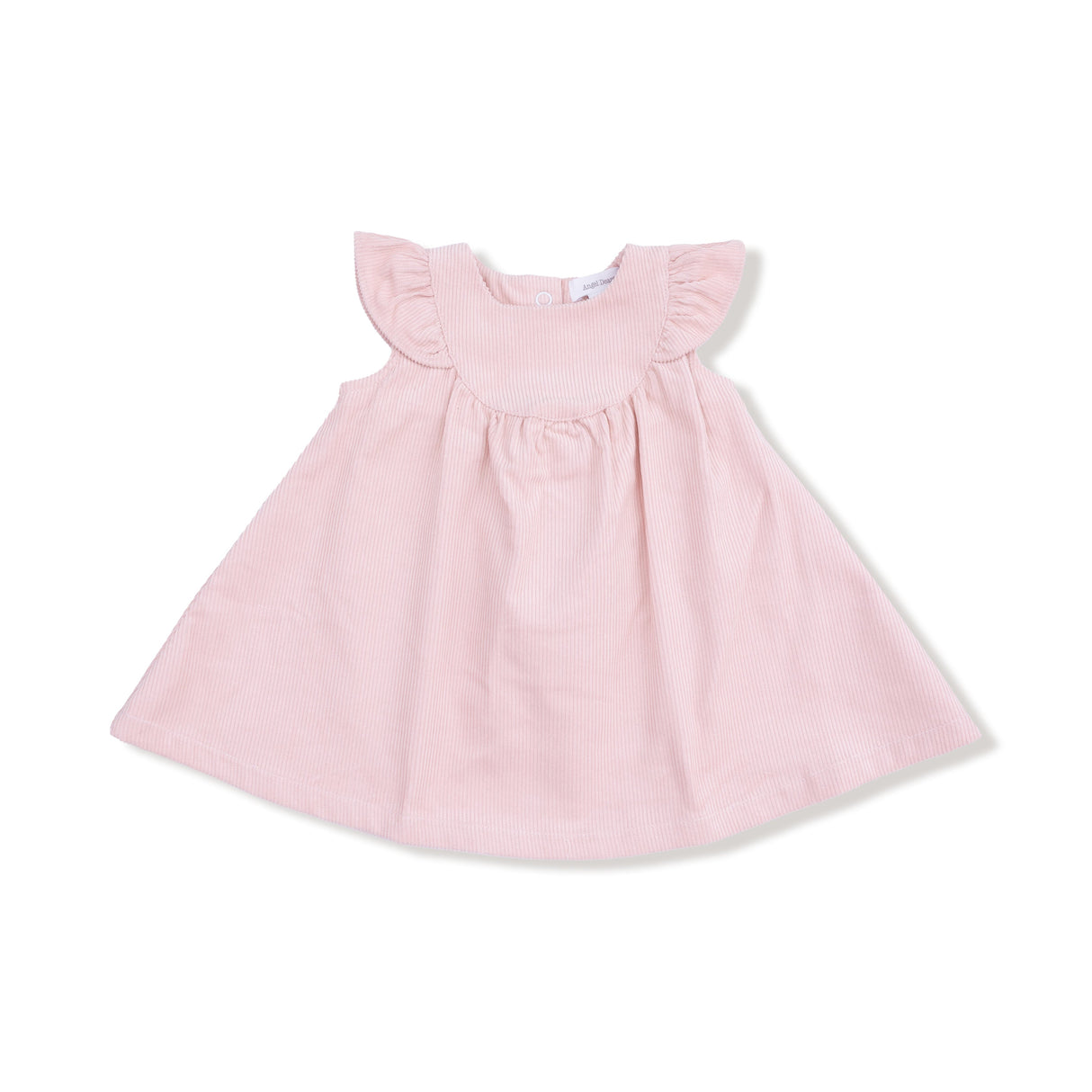 Scoop Yoke with Ruffle Dress + Bloomer - HoneyBug
