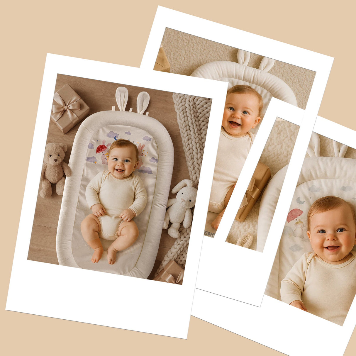 Baby Lounger for Newborns (0–12 Months)