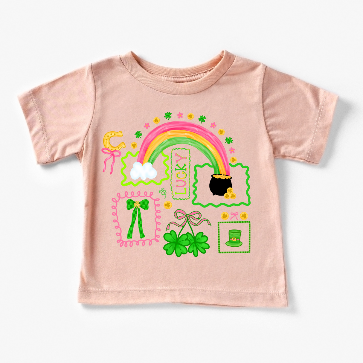 Lucky Doodles Rainbow Pot of Gold