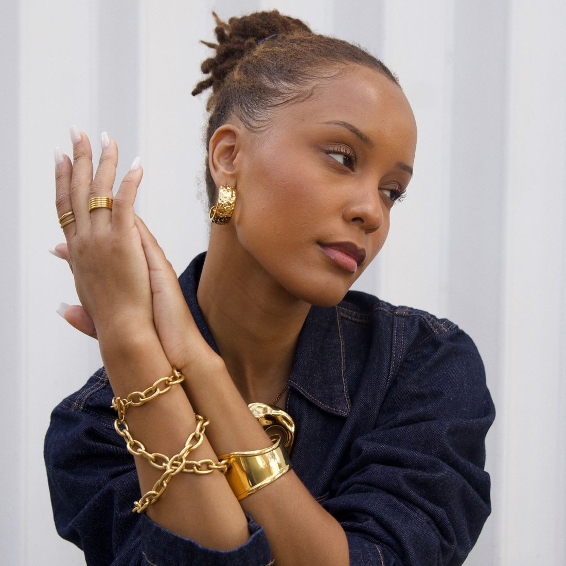 Miles Layered ring - HoneyBug