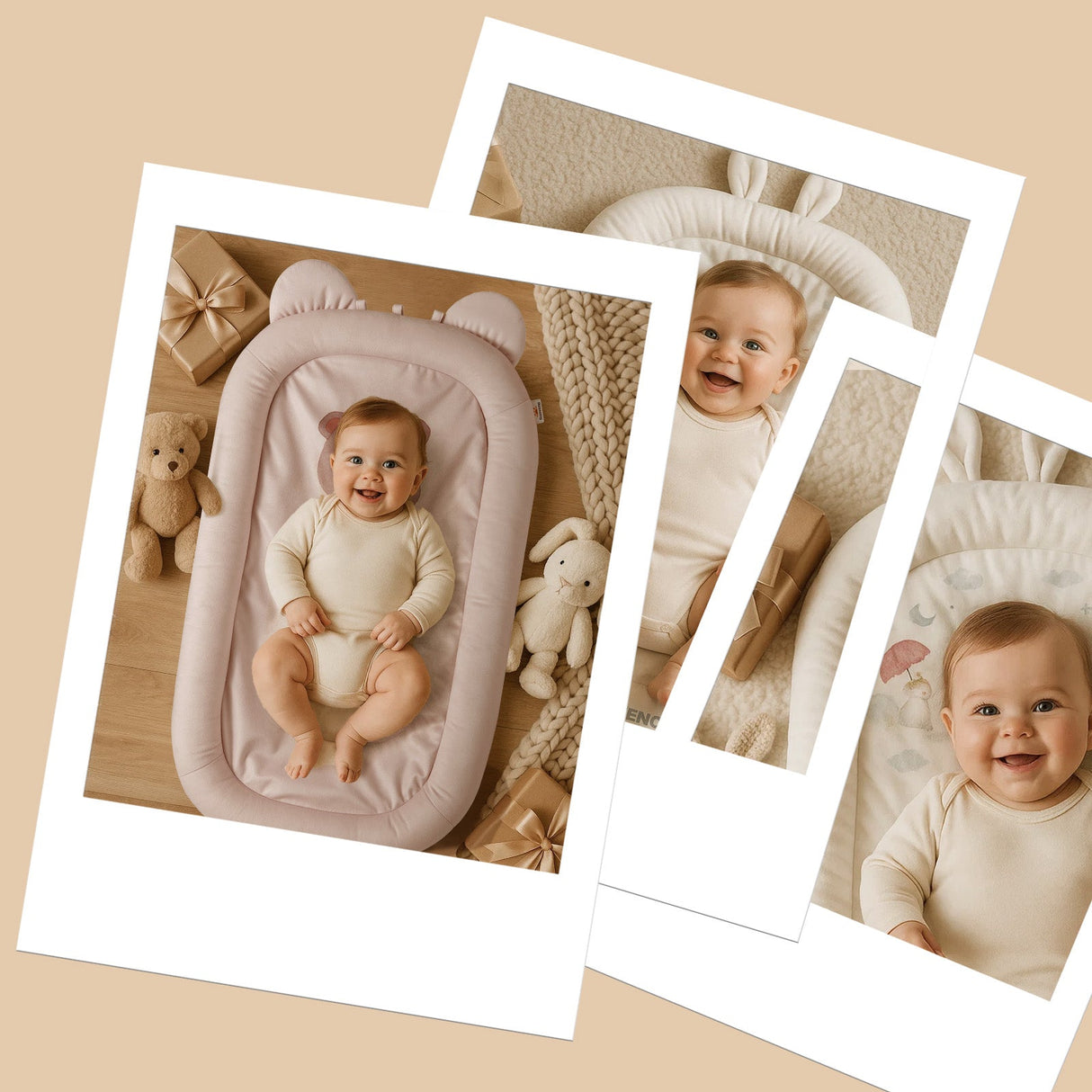 Baby Lounger for Newborns (0–12 Months)