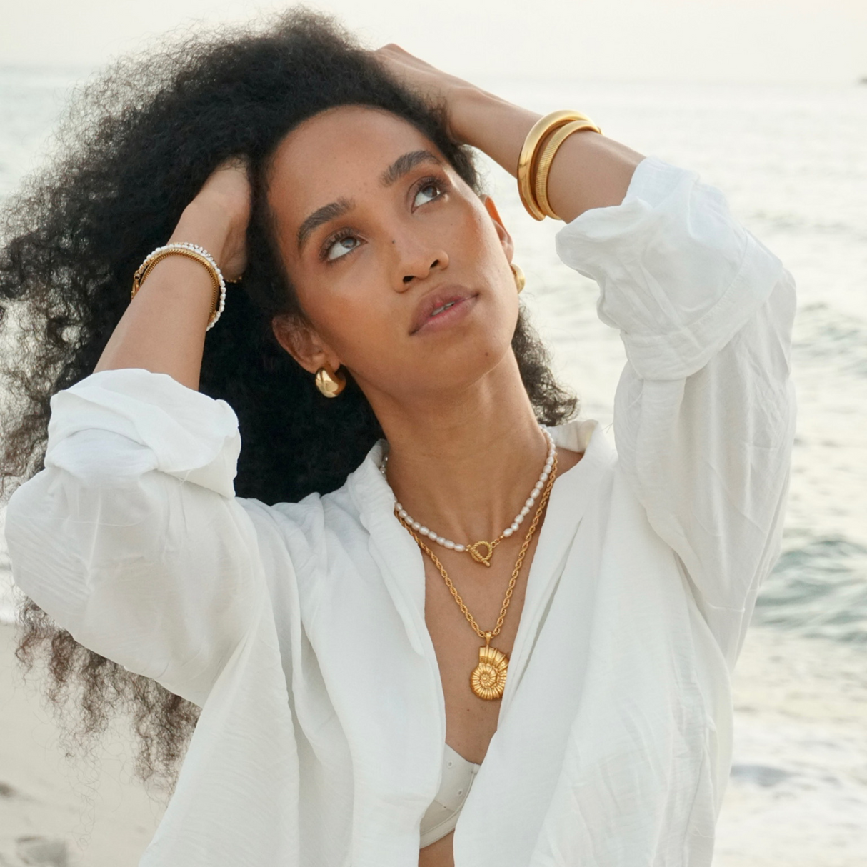 Kane Dome Earring - HoneyBug