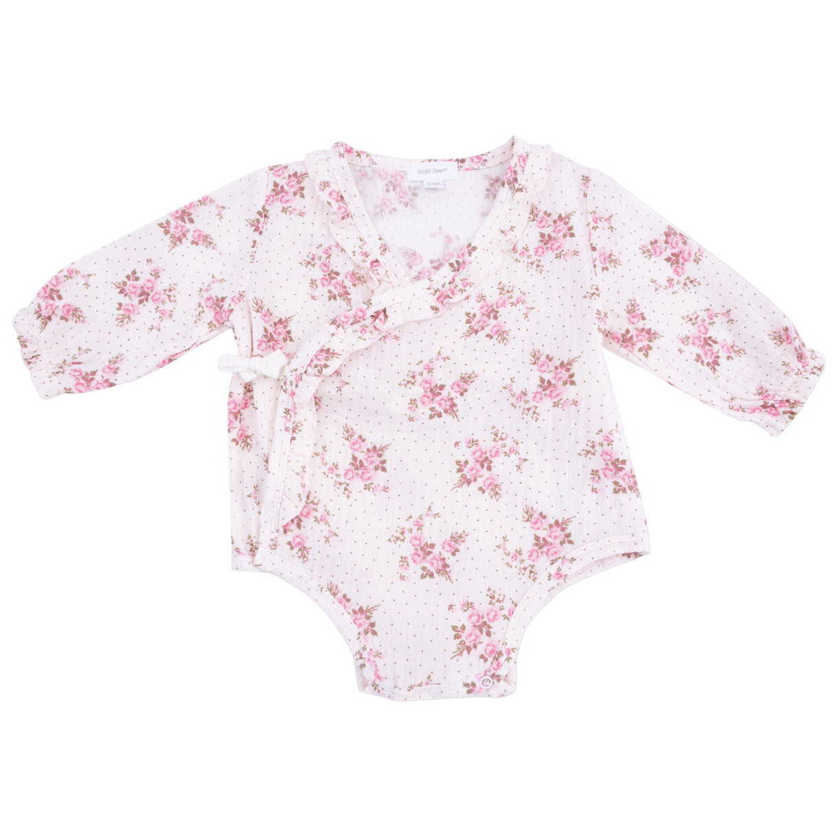 Long Sleeve Kimono Bodysuit - HoneyBug
